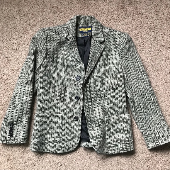ralph lauren rugby blazer
